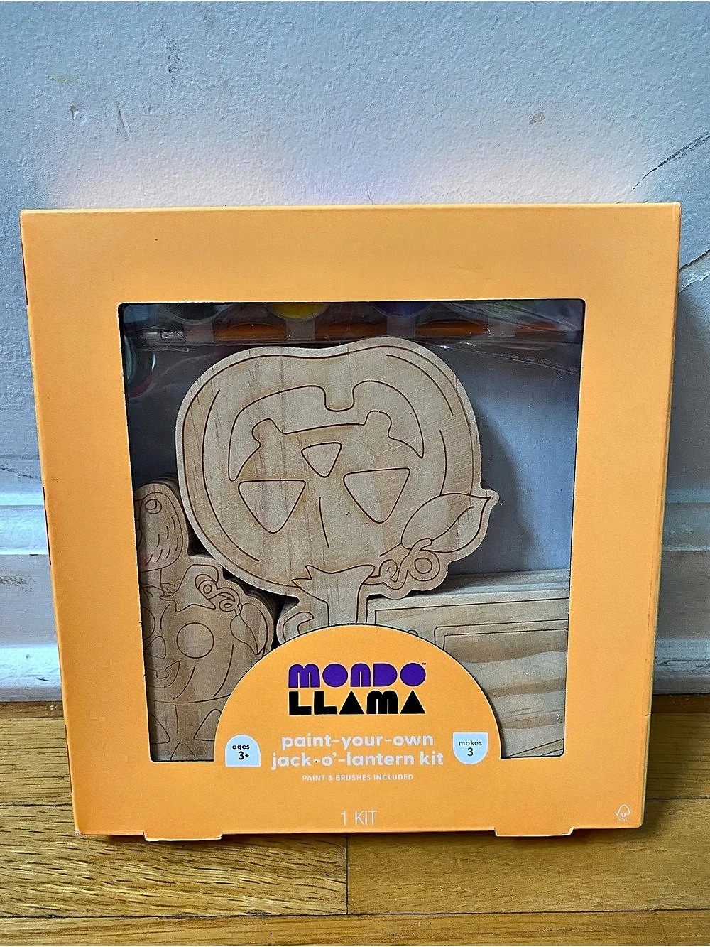 Mondo Llama Paint Your Own Jack-O-Lantern Kit Paint Kit